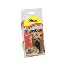 Gimborn Консервы Shiny Dog с цыпленком и говядиной д/собак, 85 г (510262)