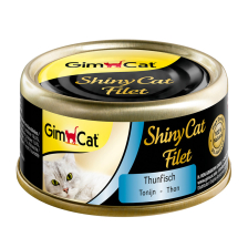 Gimcat Консервы Shiny Cat Filet тунец д/кошек, 70г (413815)