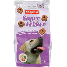 Беафар Корм «Super Lekker» д/собак (рекомендован также как лак-во для дрессировки), 1кг(12505/16982)