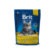 Брит 800г NEW Premium Cat Adult Salmon д/взр. кошек с лососем в соусе 513116