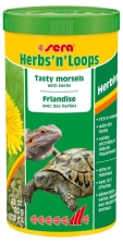 Корм для рептилий HERBS'n'LOOPS 1000 мл (140 г)
