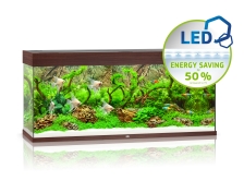 Аквариум JUWEL Рио 240 LED темное дерево  121x41x55см