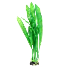 Растение 1052LD "Сагиттария" зеленая, 300мм, (пакет)