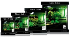 Dennerle NanoCube Basic 20 Style LED M - Нано-аквариум с базовым комлектом для установки и светильником Nano Style LED M, 25x25x30 см, 20 л