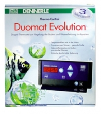 Электронный термостат для регулирования температуры воды и дна аквариума Dennerle DUOMAT Evolution