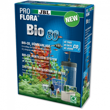 JBL ProFlora bio80 2 - BioCO2-система с пополняемым баллоном и мини-CO2-реактором для аквариумов от 12 до 80 л