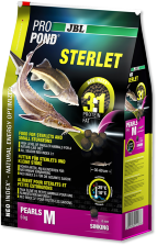 JBL ProPond Sterlet M - Основной корм в форме тонущих гранул для осетровых рыб среднего размера, 3,0 кг (6 л)