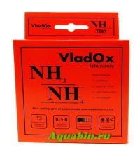 VladOx NH3/4 тест - профессиональный набор для измерения концентрации аммонийного азота