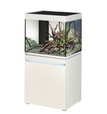 Комплект аквариум с тумбой EHEIM incpiria 230 белый (декоративная LED подсветка тумбы)