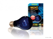 Лампа лунного света Night Heat Lamp, A19/100 Вт специальная ночная, минимальное тепловое излучение, стимулирует размножение