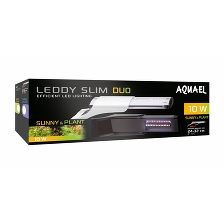 Cветильник для аквариума  LEDDY SLIM  10W DUO SUNNY & PLANT черный