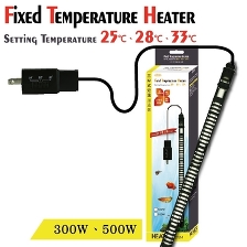 Нагреватель компактный ISTA с предустановленной температурой 25, 28 и 33°С, высота 340мм, 500Вт