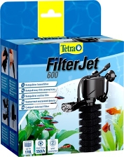 Фильтр внутренний Tetra FilterJet 600 компактный для аквариумов 120-170л, 550л/ч, 6Вт