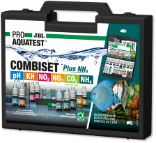 JBL ProAquaTest Combi Set Plus NH4 - Комплект тестов для определения 6-ти важнейших параметров воды в пресноводных аквариумах, включая тест на аммоний/аммиак