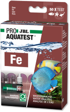 JBL ProAquaTest Fe Iron - Экспресс-тест для определения содержания железа в пресной и морской воде, примерно на 50 измерений