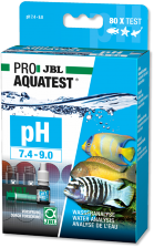 JBL ProAquaTest pH 7.4-9.0 - Экспресс-тест для контроля значения рН в пресной и морской воде в диапазоне 7,4-9,0 единиц, примерно на 80 измерений