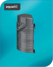 Фильтр внутренний угловой aqua 60 для аквариумов до 60л