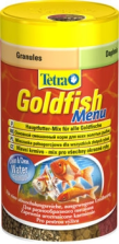 Корм для рыб Tetra Goldfish Menu 250мл (Чипсы+Хлопья+Гранулы+Дафния)